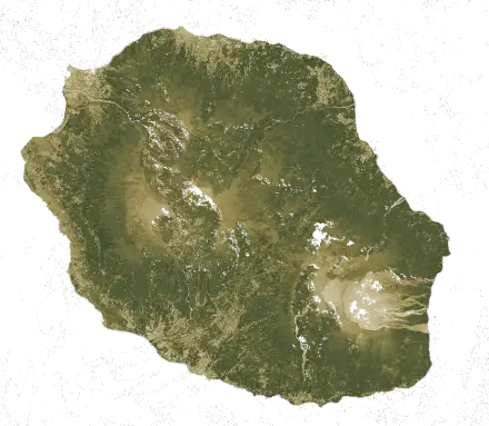 Indice de végétation de La Réunion en mai 2026